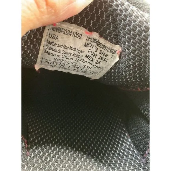 𝅺BRAHMA Steel Toe Safety Slip &amp; Oil Resistant Men's Work Shoes Size 7 All Black
