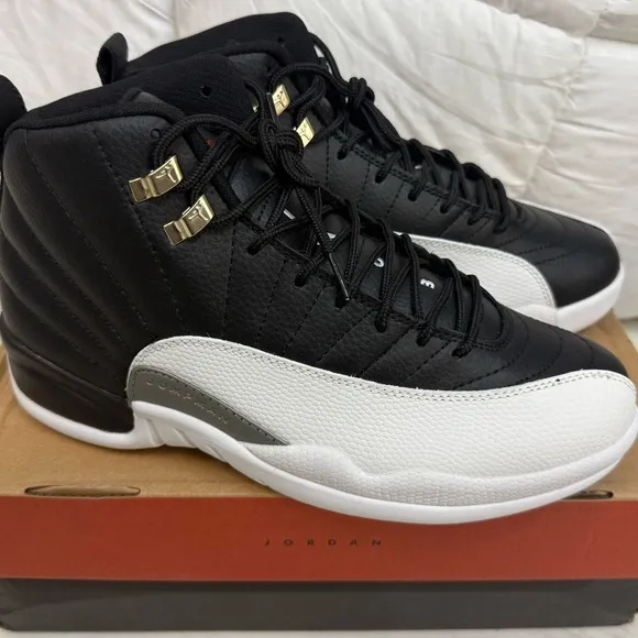 Brand‎ new never worn Black and White High-Top Sneakers