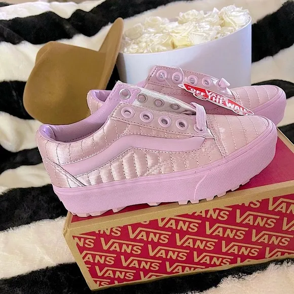 Brand new pink vans/opening ceremony sneakers