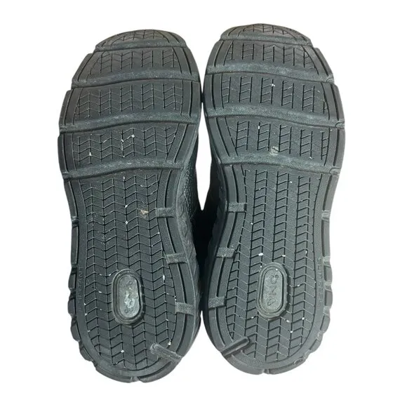 Brooks Addiction Walker 2 Black Leather Walking Sneaker Shoes Women Size 10 W