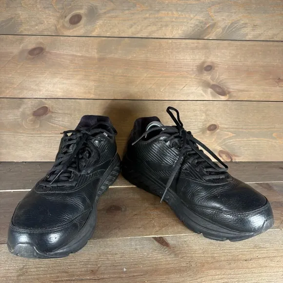 brooks addiction walker 2 mens size 11.5 wide EE shoes black walking sneakers