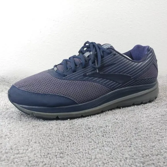 Brooks Addiction Walker Shoes Mens Size 13 Running Shoes Blue Walking Sneakers
