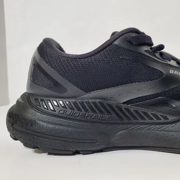 Brooks Adrenaline GTS 23 Black Running Shoes Size 8.5B Walking Sneakers Womens