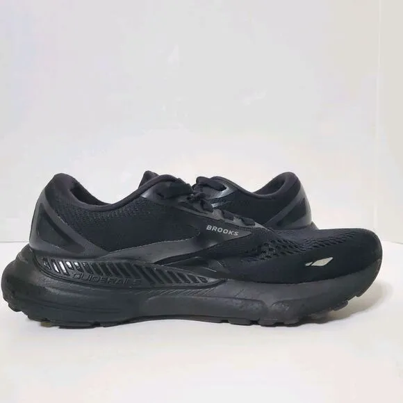 Brooks Adrenaline GTS 23 Black Running Shoes Size 8.5B Walking Sneakers Womens