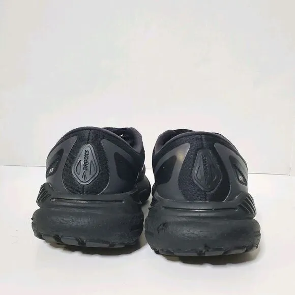 Brooks Adrenaline GTS 23 Black Running Shoes Size 8.5B Walking Sneakers Womens