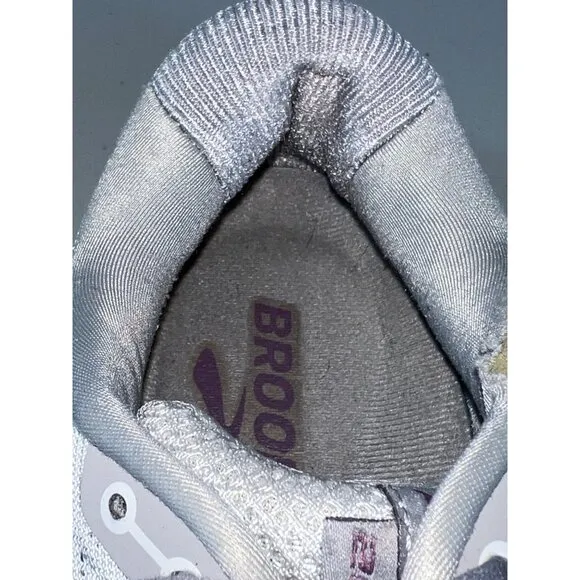 Brooks Ariel Womens Stability Running Shoes Gray &amp; Purple Size  11