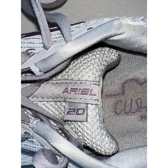 Brooks Ariel Womens Stability Running Shoes Gray &amp; Purple Size  11
