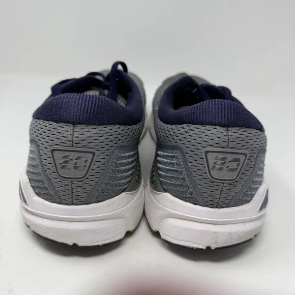 Brooks Beast 20 Shoes Mens 14 D Grey Blue Walking Running Sneakers 1103272E491