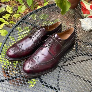 Brooks Brothers Golden Fleece Wingtips size 11