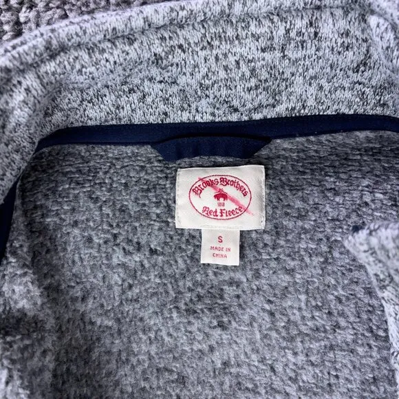 Brooks Brothers Red Fleece Head of the Charles Mens Small Regatta Jacket Gray