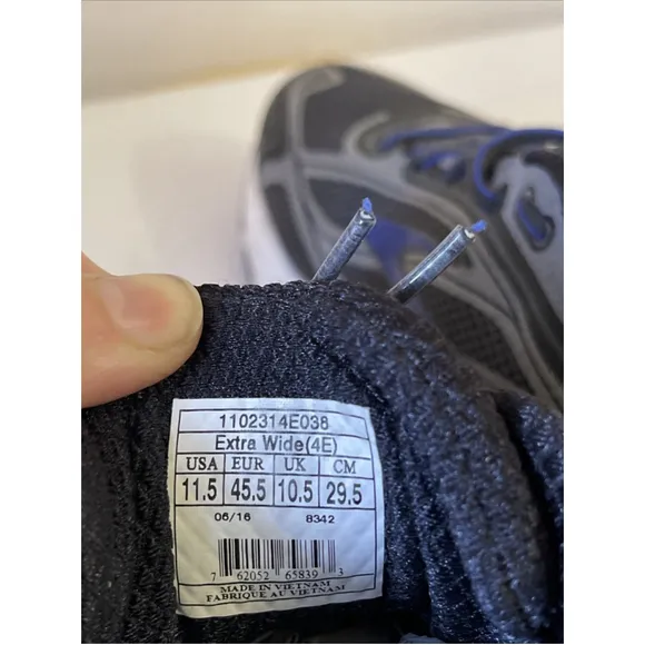 Brooks Dyad 9 Men's Sport Running Shoes 110231 4E 038 US Size 11.5 Width 4E