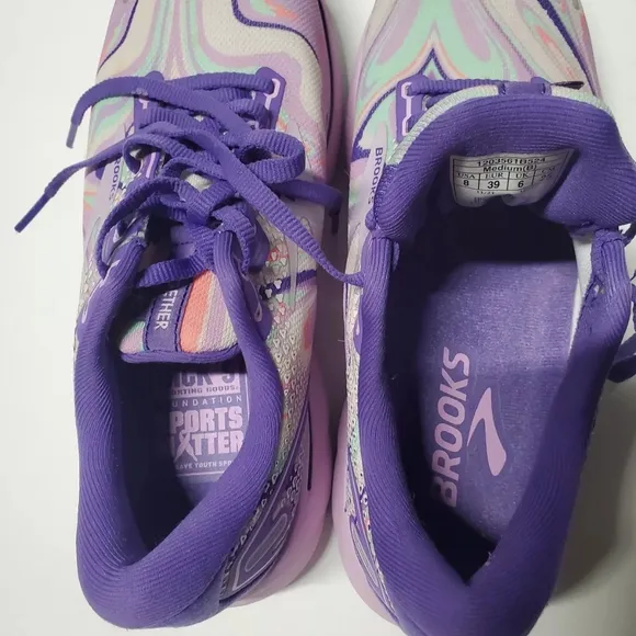 Brooks Ghost 14 Purple(Violet/Orchid Bouquet/Tint Running Shoes Women Sz8