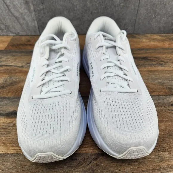 Brooks Ghost Max 2 Size 9 Mens Bright White Casual Walking Running Shoes
