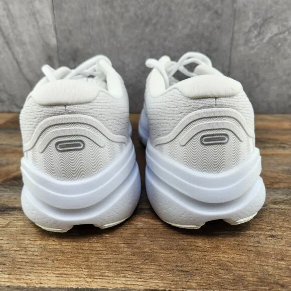 Brooks Ghost Max 2 Size 9 Mens Bright White Casual Walking Running Shoes