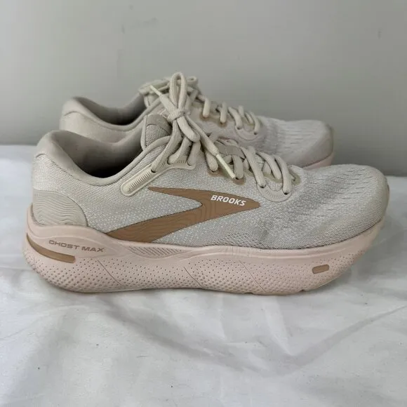 Brooks Ghost Max Womens Cushioned Running Walking Shoes Athletic Casual Sneakers