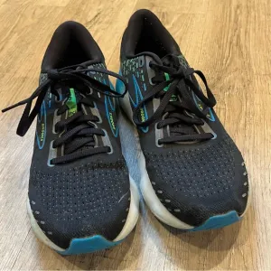 Brooks Glycerin 20 Men's Black and Blue Running Shoes 9.5