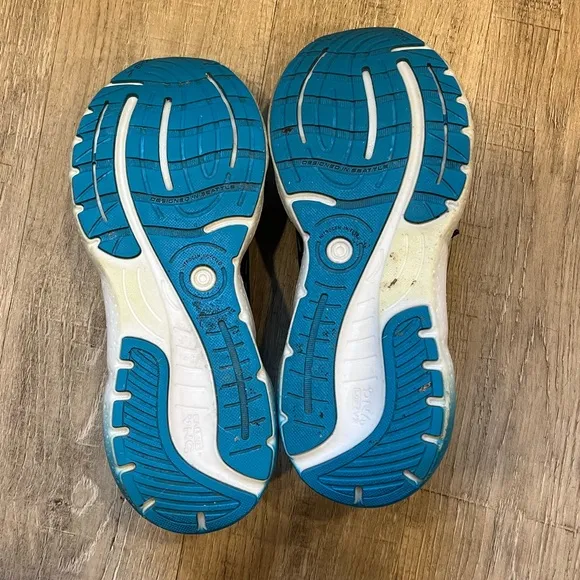 Brooks Glycerin 20 Men's Black and Blue Running Shoes 9.5