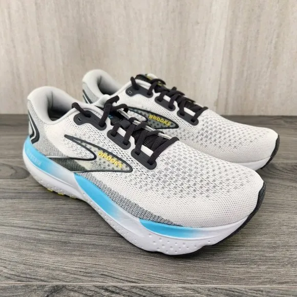 Brooks Glycerin 21 Size 9 Mens Coconut Forged Iron Grey Black Casual Shoes