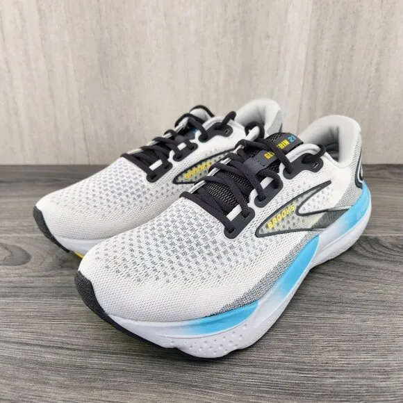 Brooks Glycerin 21 Size 9 Mens Coconut Forged Iron Grey Black Casual Shoes