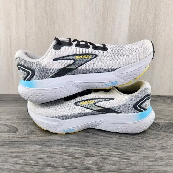 Brooks Glycerin 21 Size 9 Mens Coconut Forged Iron Grey Black Casual Shoes