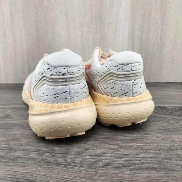 Brooks Glycerin 21 Snow Dawn Straw Size 12 Mens Grey Running Casual Shoes