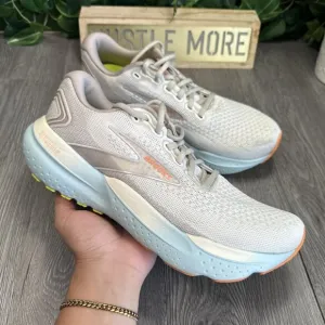 Brooks Glycerin 21 Womens 11 Shoes Beige 1204081B195 Running Walking Sneaker