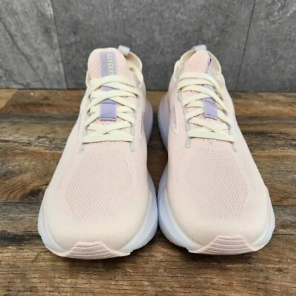 Brooks Glycerin StealthFit 21 Sz 8 Womens Pink Marshmallow Running Shoes