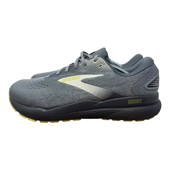 Brooks Mens Ghost 16 1104184E040 Gray Running Shoes Sneakers Size 11.5 4E