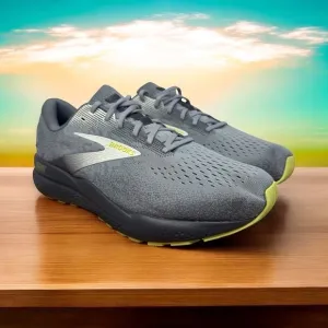 Brooks Mens Ghost 16 1104184E040 Gray Running Shoes Sneakers Size 11.5 4E