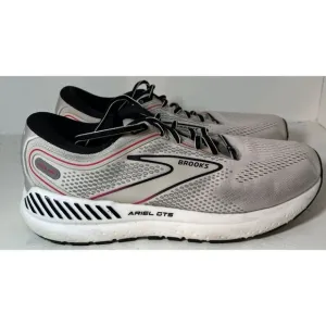 Brooks Shoes Womens 10 B Ariel GTS 23 Running Walking Gray Black 1203901B079 GYM