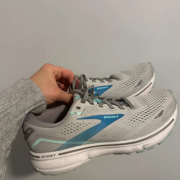Brooks  Special Edition Berkshire Hathaway Women's Ghost 15 Gray Running Shoes