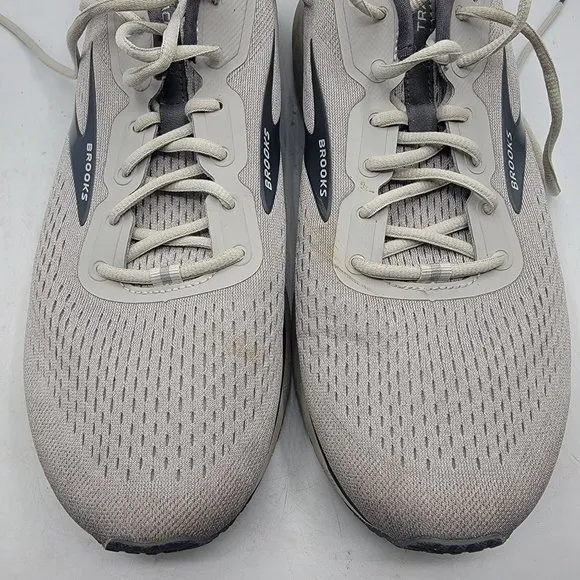 Brooks Trace 1 Mens Size 14 Gray Running Comfort Shoes Sneakers 1103641D097
