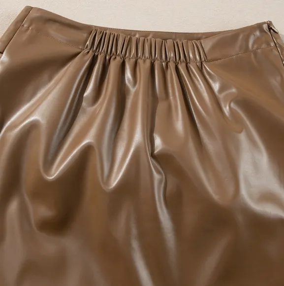 Brown Sugar Bow Skirt