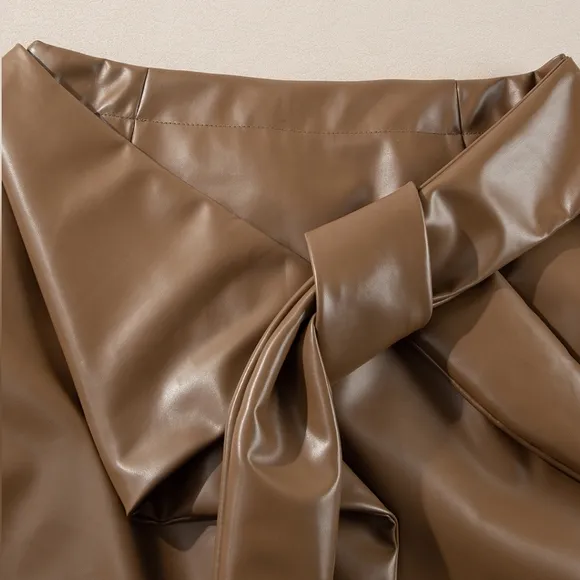 Brown Sugar Bow Skirt