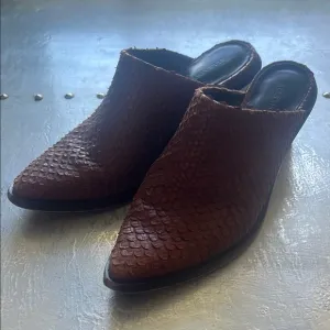 Brown Textured All Saints Shoes
