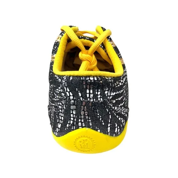 Budosaga Wushu Routine Competition High Performance Shoes Black Metallic Women 7