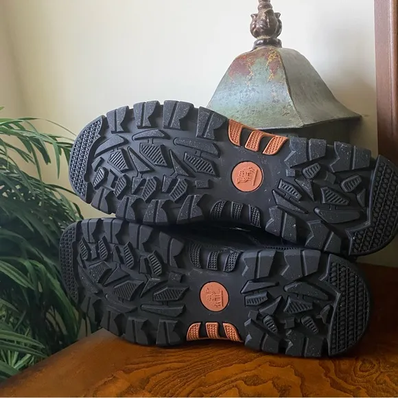Camel Crown Slip On Black Leather Loafer Shoes