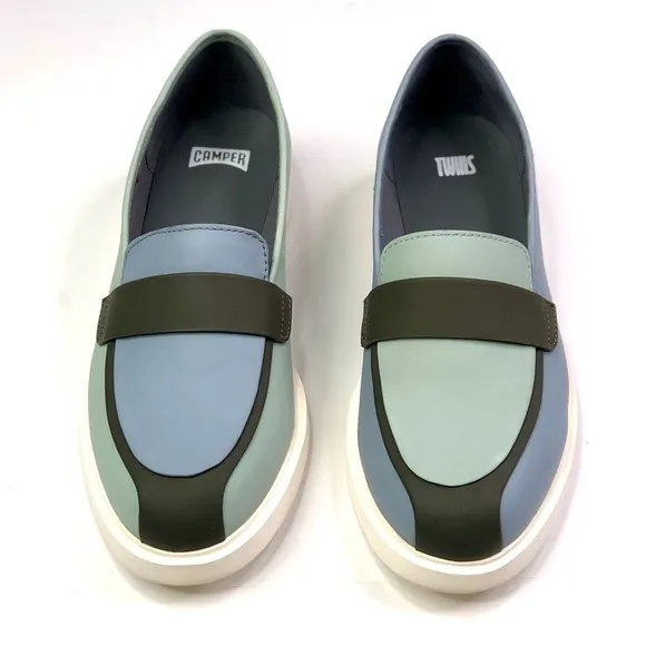 Camper Twins Iman new without box rubberized loafer shoes multicolor 36