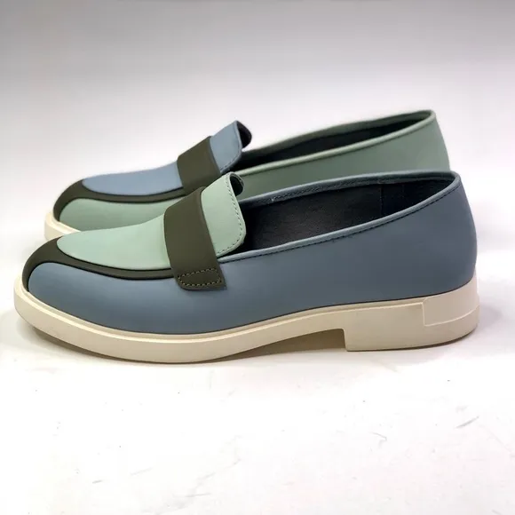 Camper Twins Iman new without box rubberized loafer shoes multicolor 36