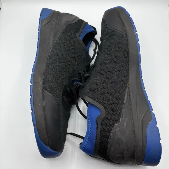 Carhartt Force SD Work Shoes Men's Size 12 Black Blue Soft Toe Sneakers CMD3066