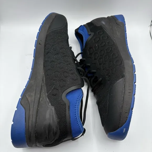 Carhartt Force SD Work Shoes Men's Size 12 Black Blue Soft Toe Sneakers CMD3066