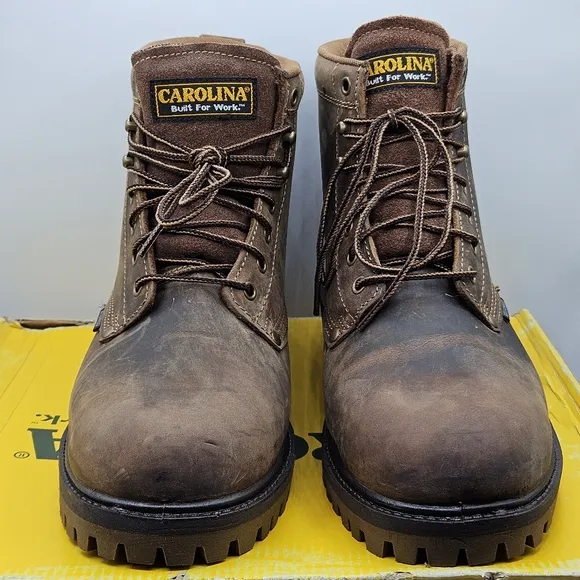 Carolina CA7558 6&quot; steel toe waterproof work boot size 11.5 EE