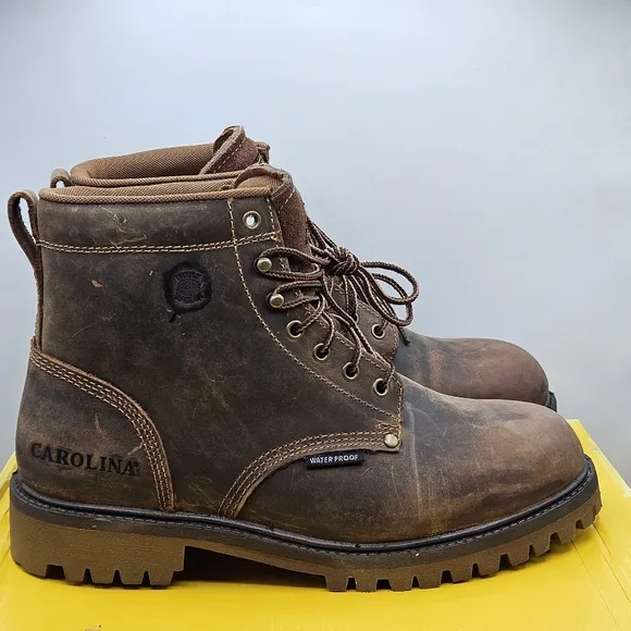 Carolina CA7558 6&quot; steel toe waterproof work boot size 11.5 EE