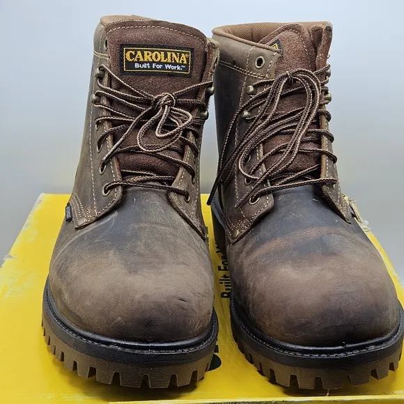 Carolina CA7558 6&quot; steel toe waterproof work boot size 11.5 EE