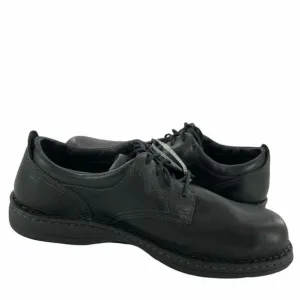 Carolina Men's Black Oil And Slip Resistant Hard Toe Leather Work Shoes Size 14