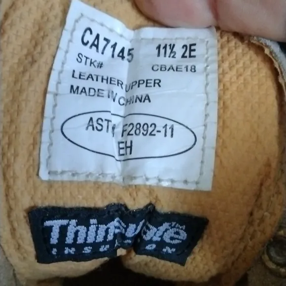 CAROLINA WORK BOOTS WATERPROOF INDULATED