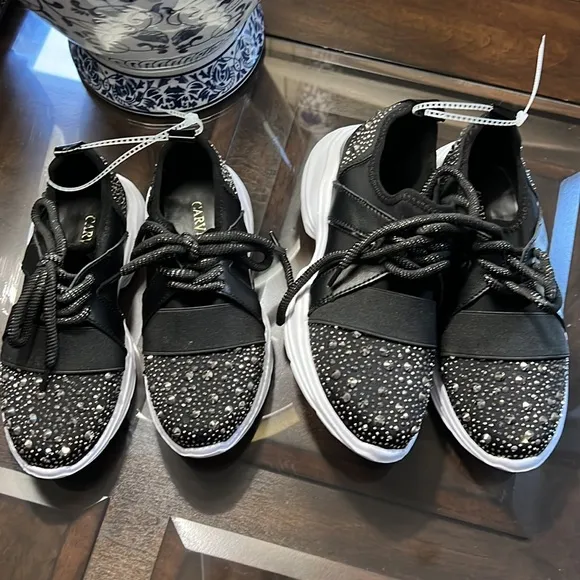 CarvelaGirls' Mini Lament Bling Sneakers.