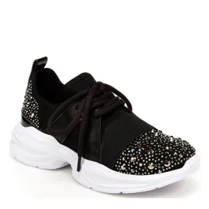 CarvelaGirls' Mini Lament Bling Sneakers.