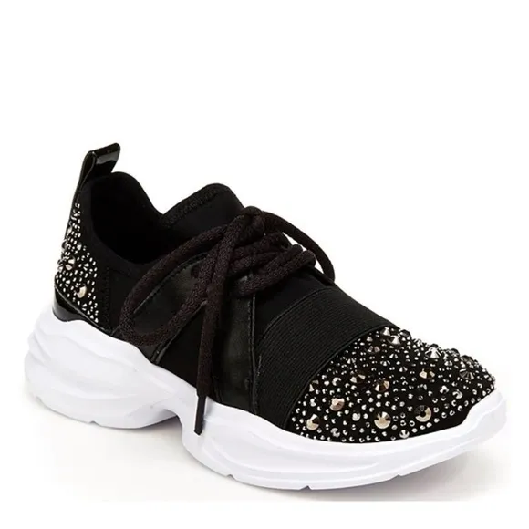 CarvelaGirls' Mini Lament Bling Sneakers.