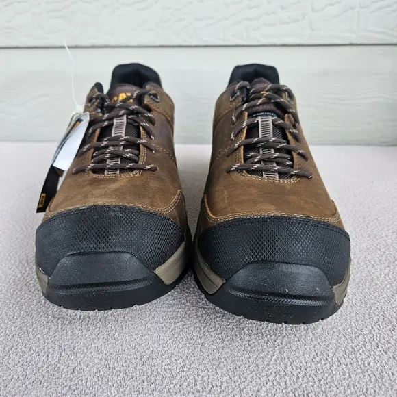 CAT Caterpillar Streamline 2.0 Leather Composite Toe Work Shoes Men SZ 13 Clay